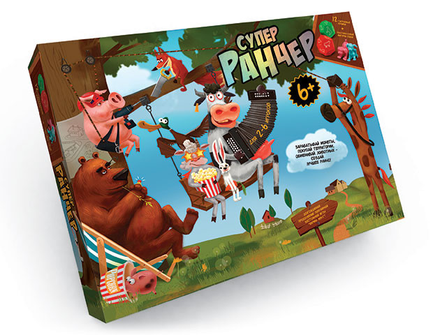 

Игра настольная BabyYes Супер Ранчер 8343 (bc-by-292010)