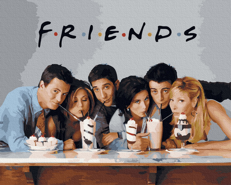 

Картина по номерах "Friends" GX38057 | Brushme