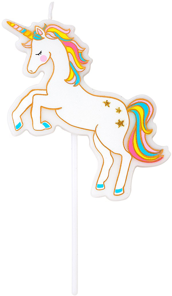 

Большая праздничная свеча Talking Tables We Heart Unicorns