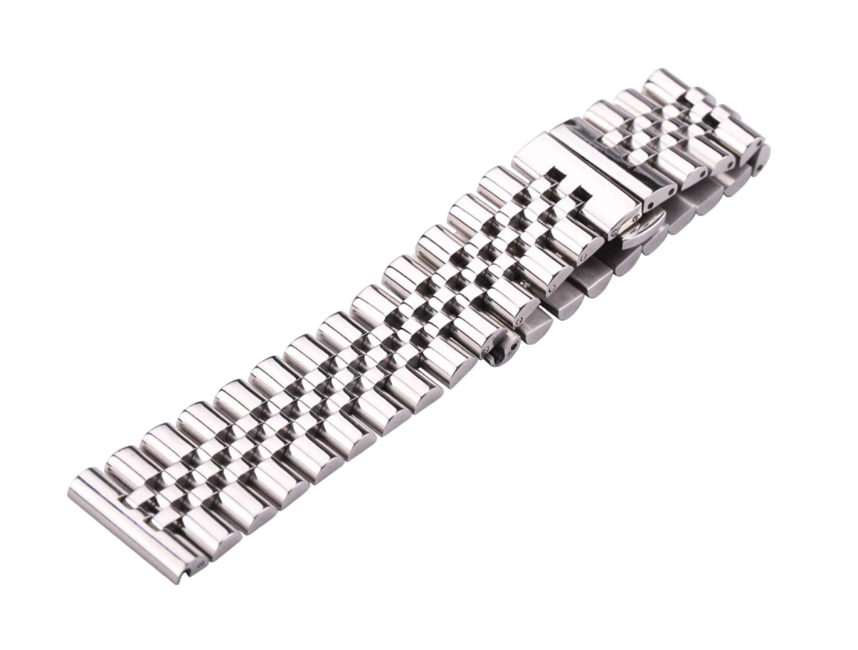 

Браслет для часов Watch Band из нержавеющей стали, литой, глянец. 22 мм