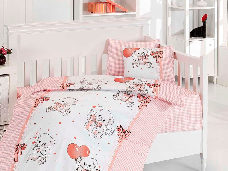 

Комплект постельного белья детский First Choice Baby bear Pudra 100х150 (FCB-0001)