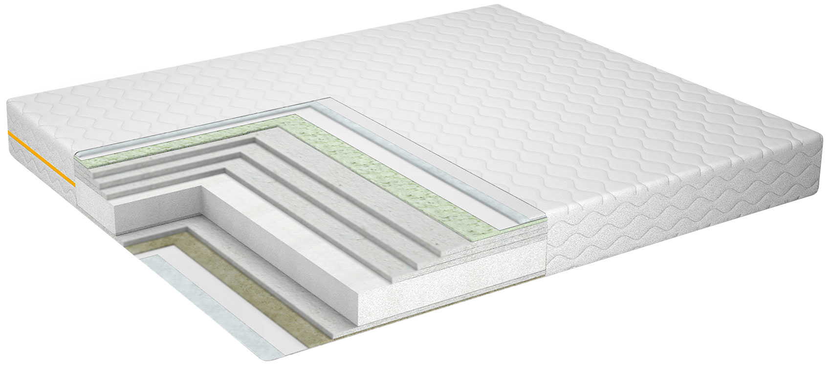 

Ортопедический матрас Divaso Green Tea Soft 140х200 (16022021-47-08)