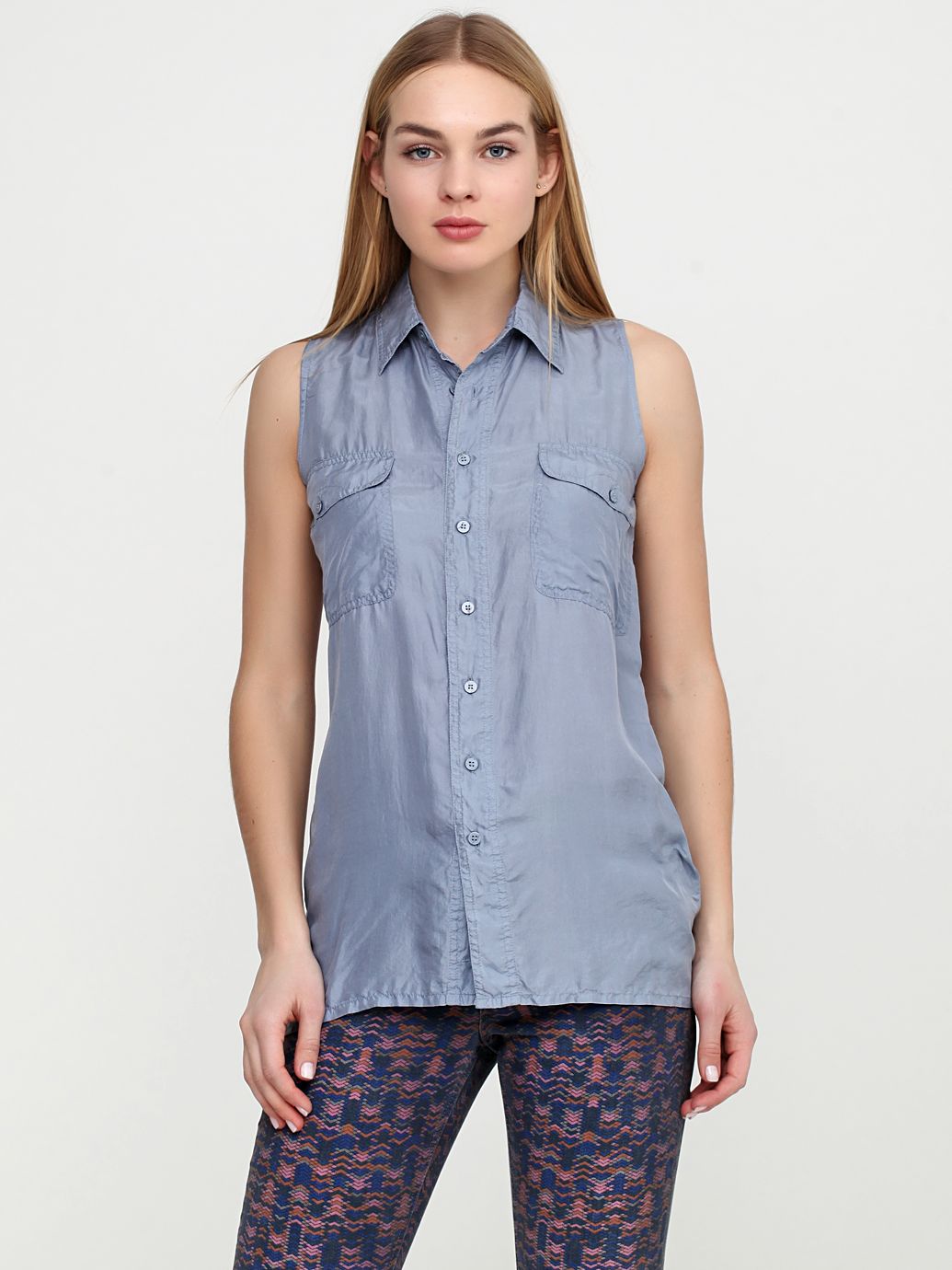 

Блузка H&M 2230010 S Голубая
