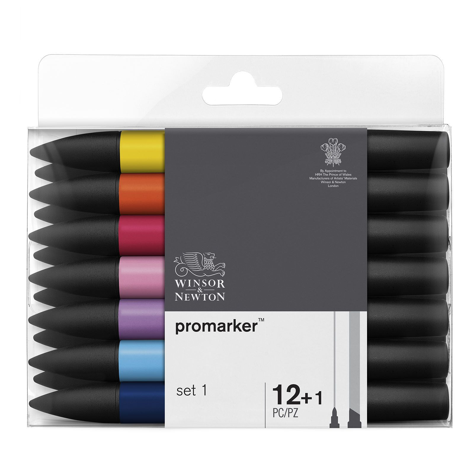 

Набор двухсторонних маркеров Winsor Newton Promarker Set 1 12 цветов (290022)
