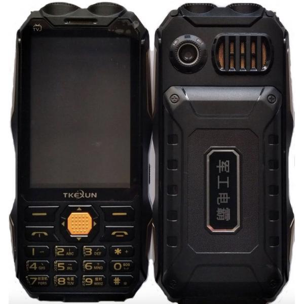 

Мобильный телефон Tkexun Q8 (Land rover D2017) Black 2 sim+ TV -3.2" 18000mAh