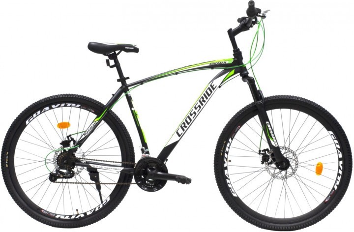 

Велосипед Crossride Madman 27.5" Черно-зеленый