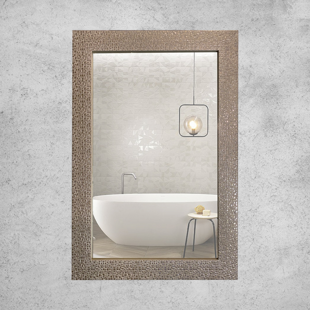 

Настенное зеркало IWARUM Textured Cubes Beige 84x164 бежевое (NSIW7616Б-05091-84164)
