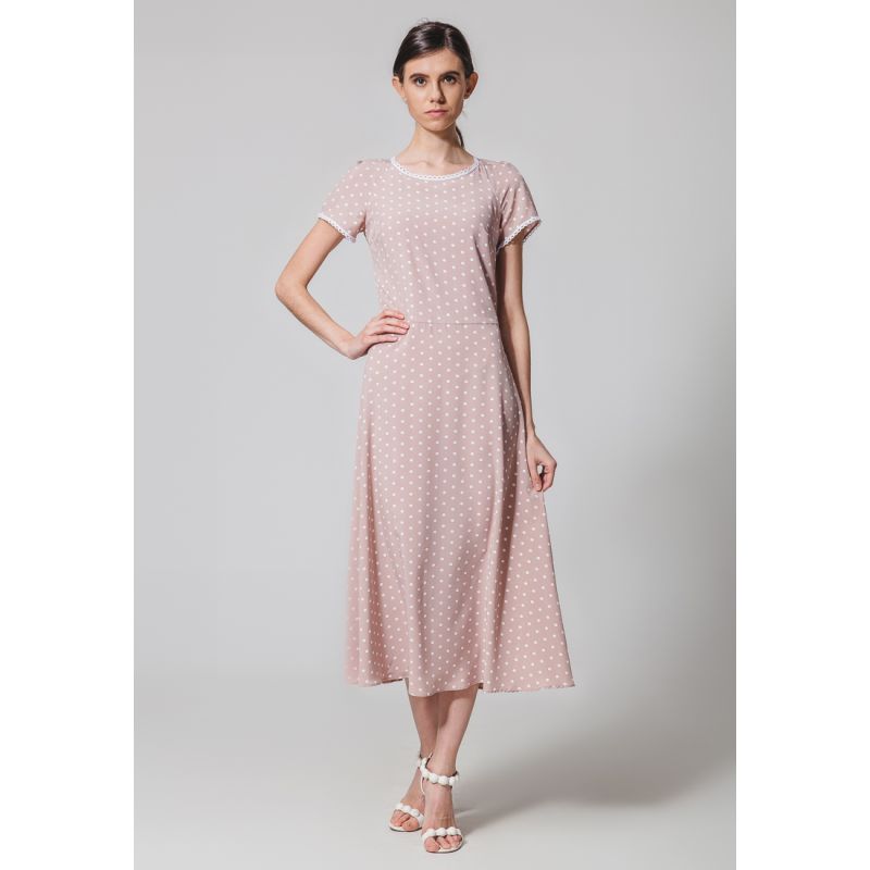 

Платье Nai Lu-na by Anastasia Ivanova NL3632-3 XS Бежевое