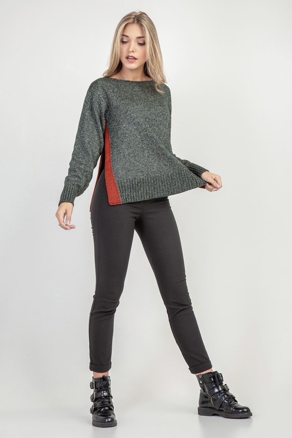 

Джемпер Trikobakh 1808 Bellise Изумрудный, Джемпер Trikobakh 1808 Bellise Изумрудный 42