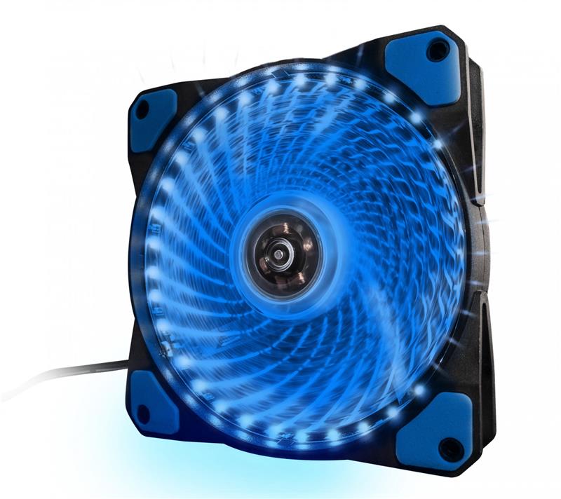 

Вентилятор Frime Iris LED Fan 33LED Blue (FLF-HB120B33); 120х120х25мм, 3-pin+4-pin