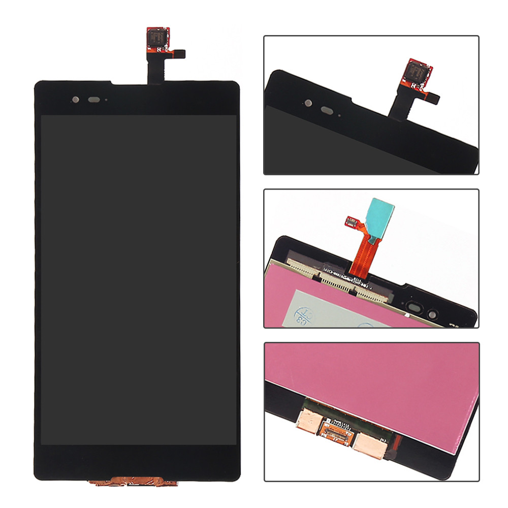 

Дисплей (экран) для Sony D5303 Сони Xperia T2 Ultra, D5322 + тачскрин, цвет черный High Copy