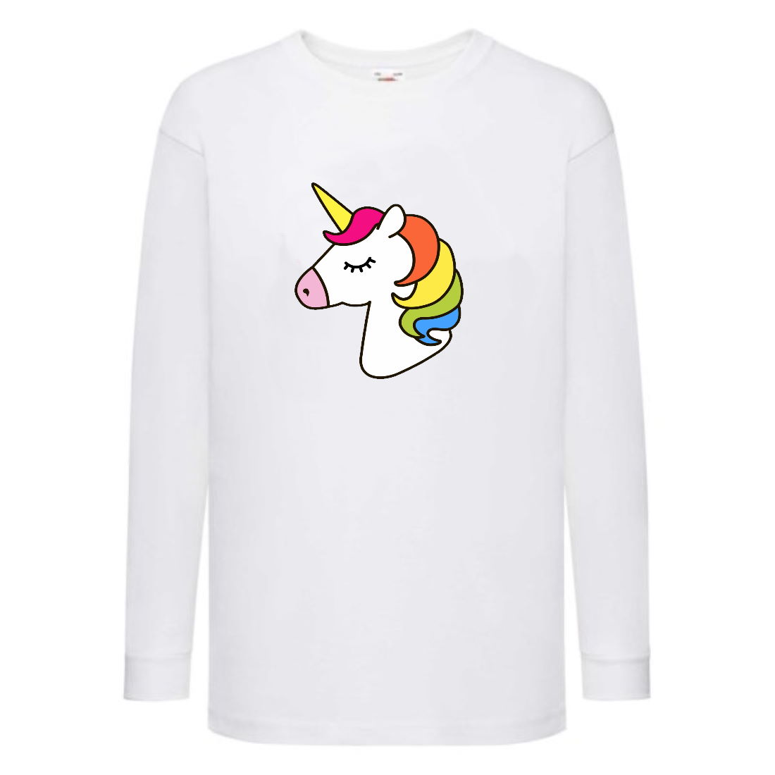 

Лонгслив реглан Единорог 008 (Unicorn) белый (EDN wh 008) 116 см