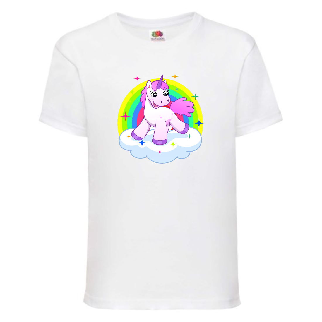 

Футболка детская Единорог 0043 (Unicorn) белая (UNN wh 0043)104 см