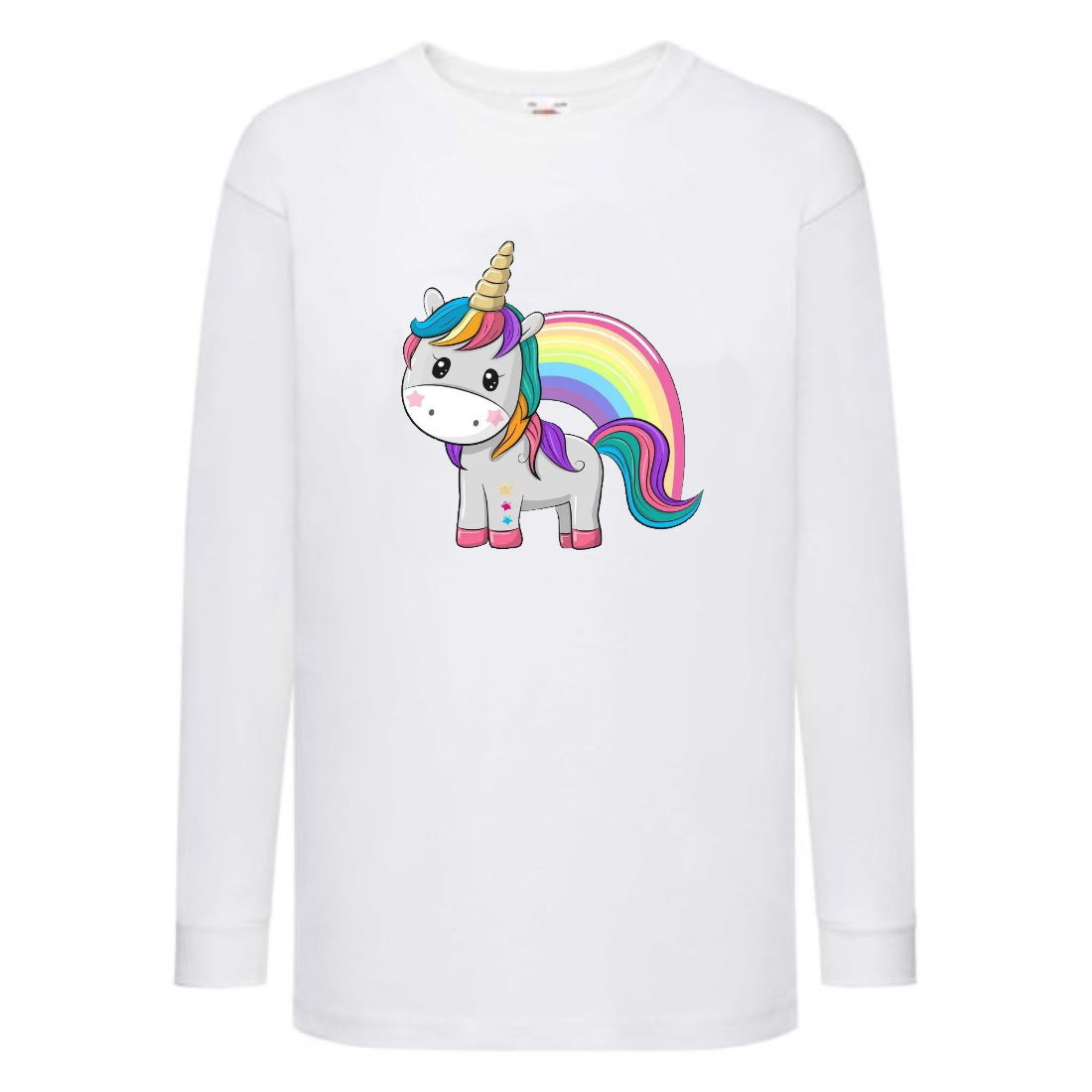 

Лонгслив реглан Единорог 0017 (Unicorn) белый (EDN wh 0017) 116 см