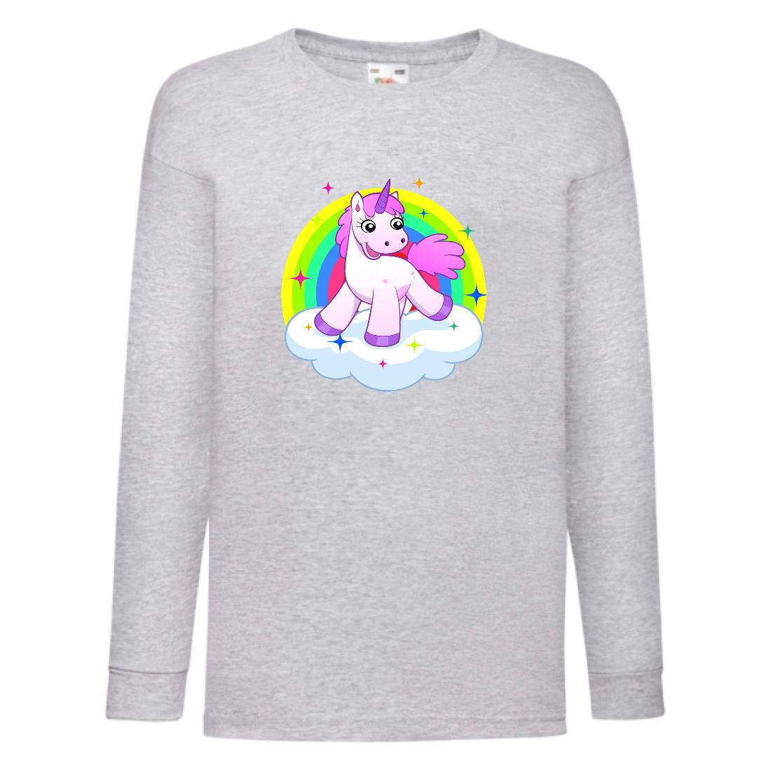 

Лонгслив реглан Единорог 0043 (Unicorn) серый (EDN gry 0043) 140 см