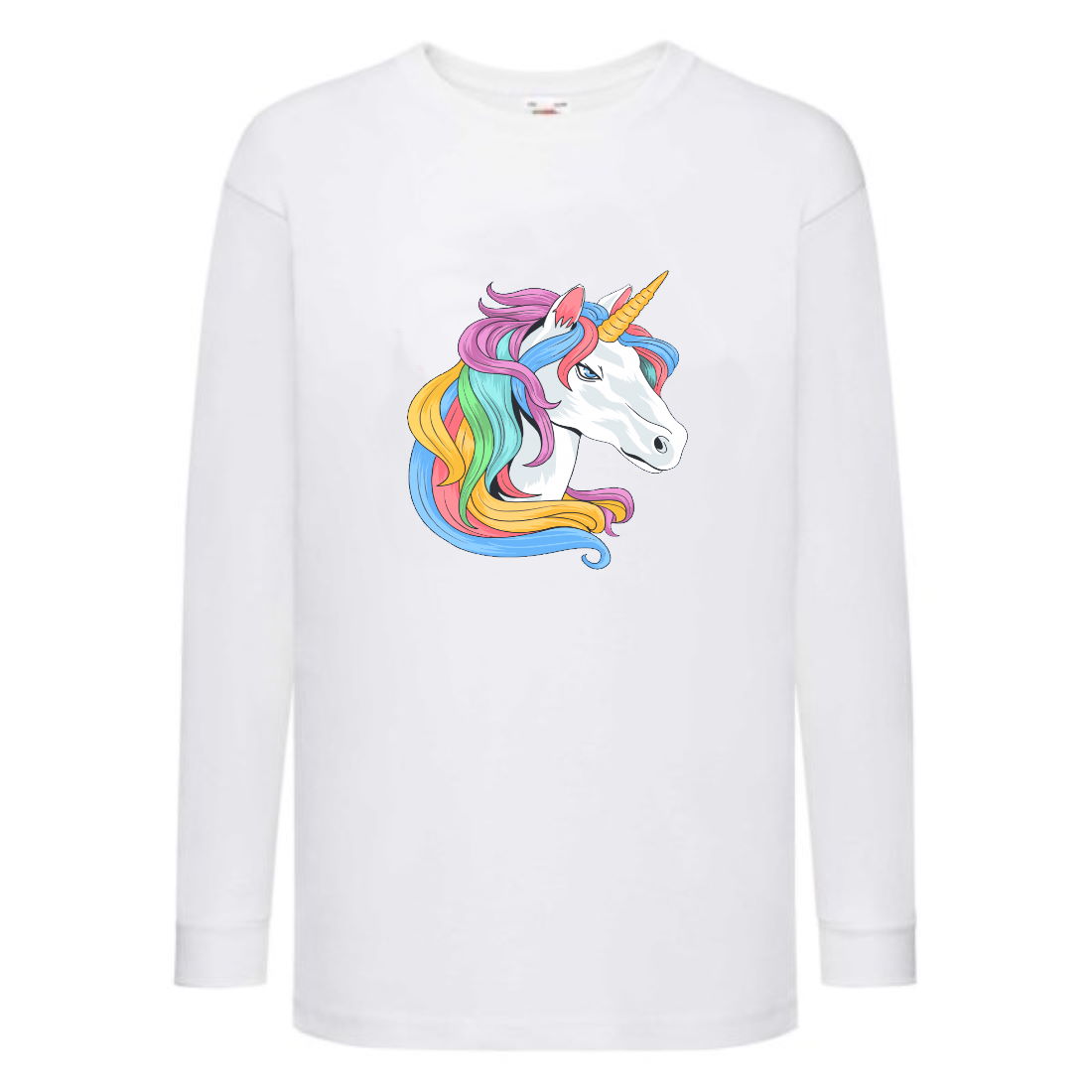 

Лонгслив реглан Единорог 0011 (Unicorn) белый (EDN wh 0011) 140 см