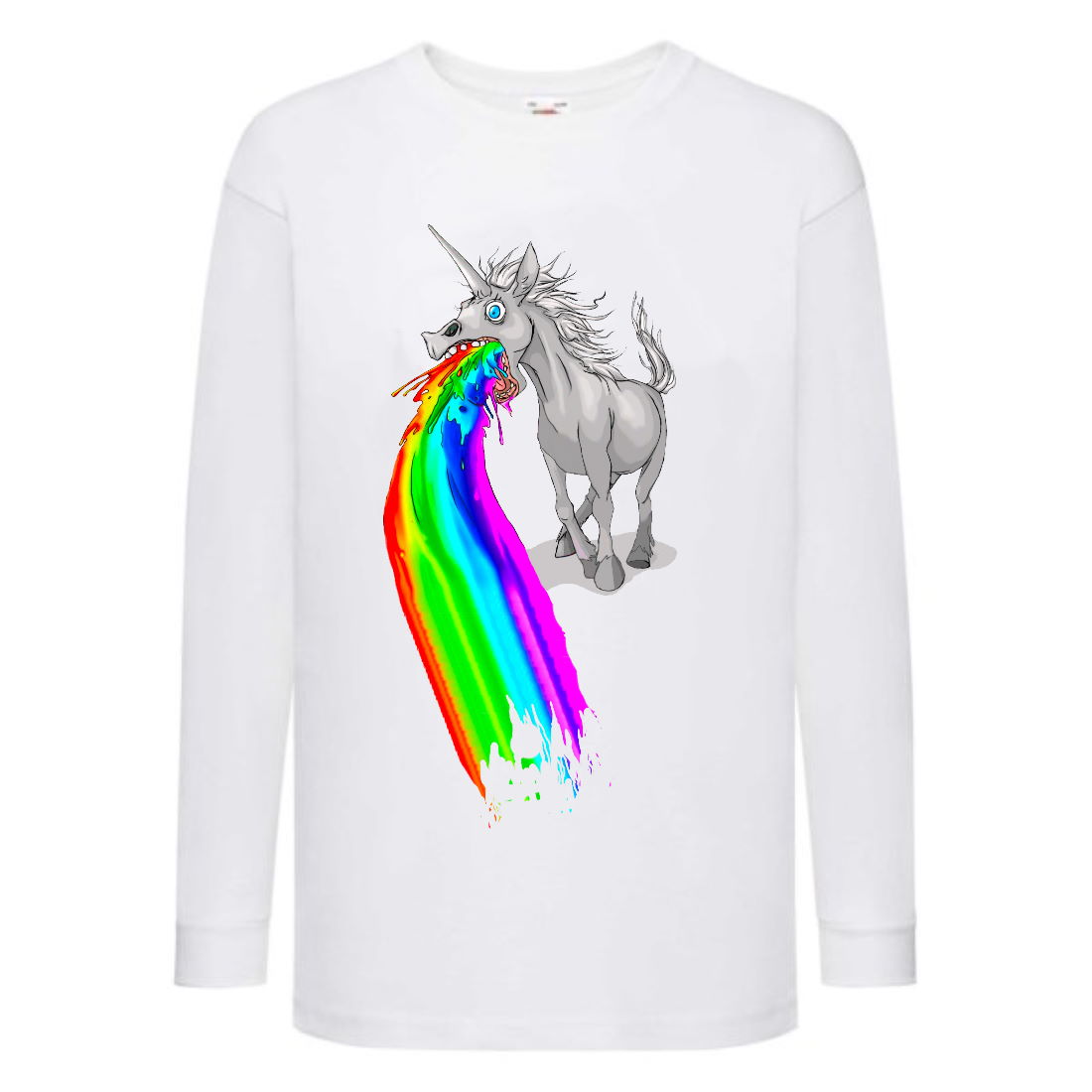 

Лонгслив реглан Единорог 0012 (Unicorn) белый (EDN wh 0012) 164 см