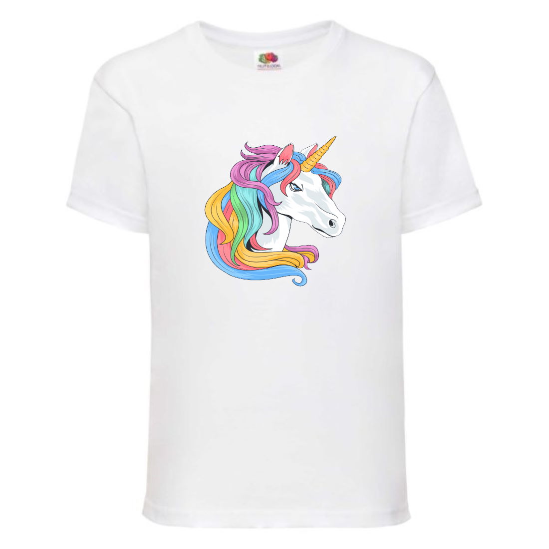 

Футболка детская Единорог 0011 (Unicorn) белая (UNN wh 0011)140 см