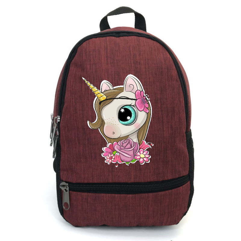 

Рюкзак детский Единорог 0041 ( Unicorn ) Cappuccino Toys EDN-0041 red красный