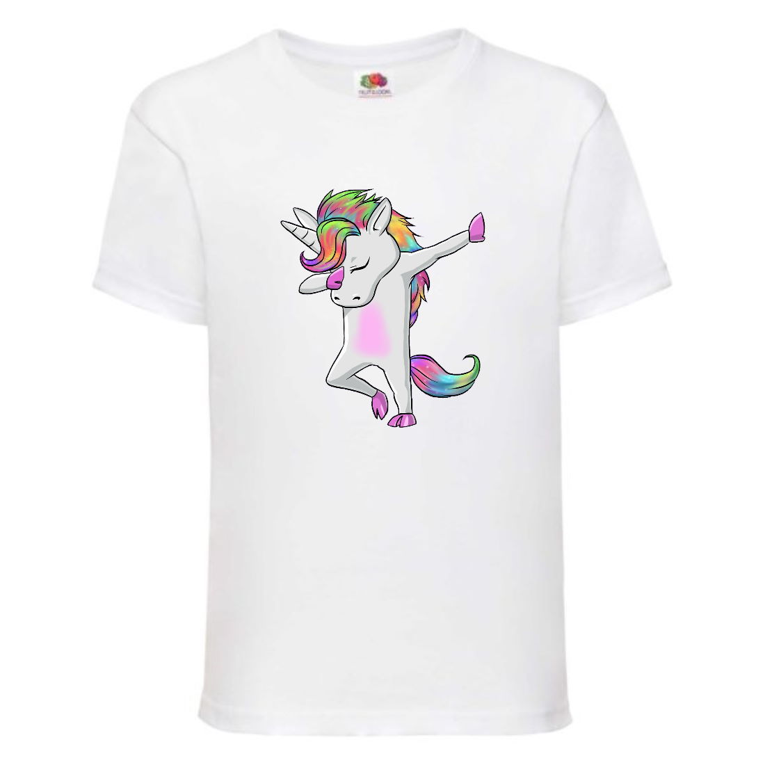 

Футболка детская Единорог 0035 (Unicorn) белая (UNN wh 0035)104 см