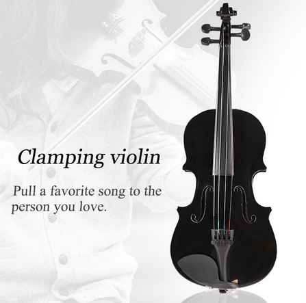 

Скрипка 1/8 Violin Linden Чёрная