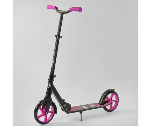 

Двухколесный самокат Best Scooter WOLF (1 амортизатор) 37098, Черно-розовый