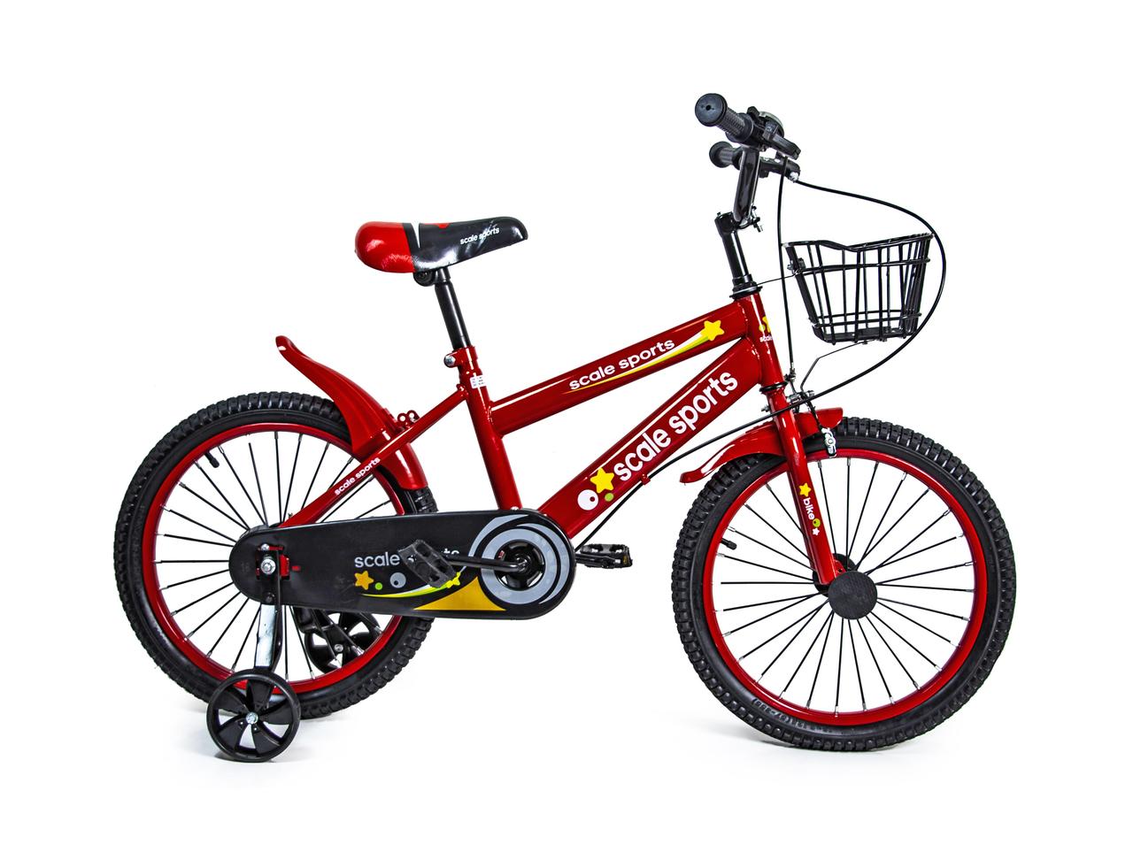 

ВЕЛОСИПЕД 18 "SCALE SPORTS" КРАСНЫЙ T20, РУЧНОЙ И ДИСКОВЫЙ ТОРМОЗ