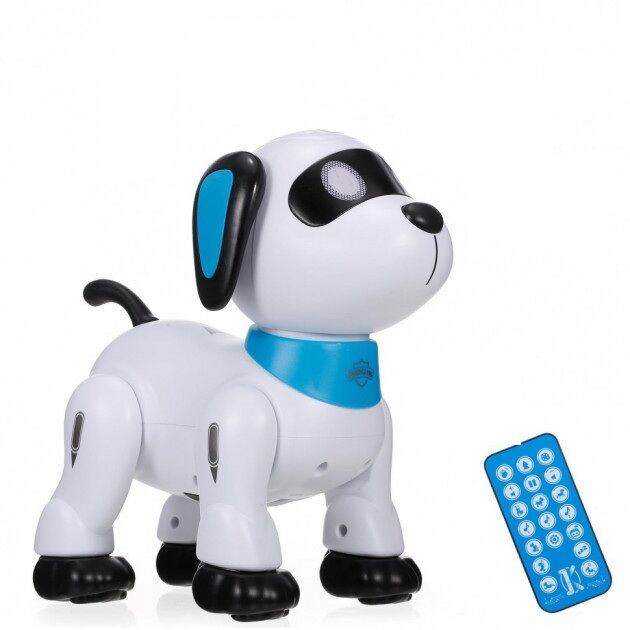 

Интерактивная собачка-робот на радиоуправлении Le Neng Toys K21 , выполняет команды, реагирует на хлопок