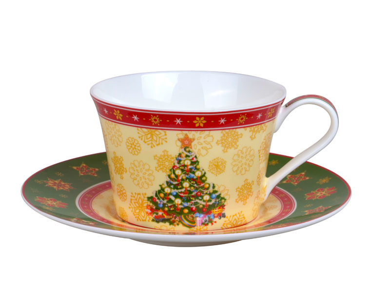 

Чашка с блюдцем Arti-m Christmas collection 986-054