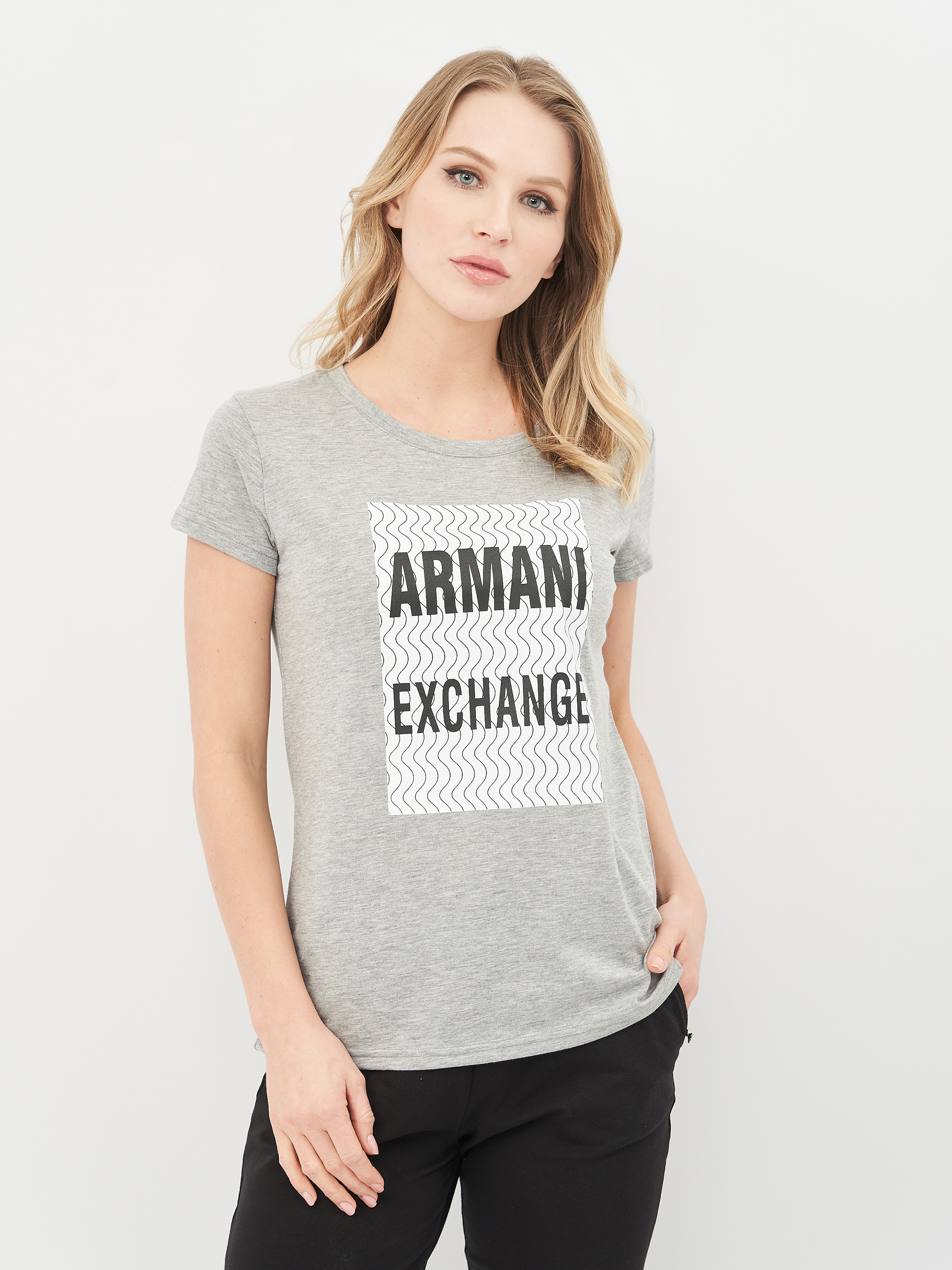

Футболка Armani Exchange 10519.3  (42) Серая, Футболка Armani Exchange 10519.3 S (42) Серая