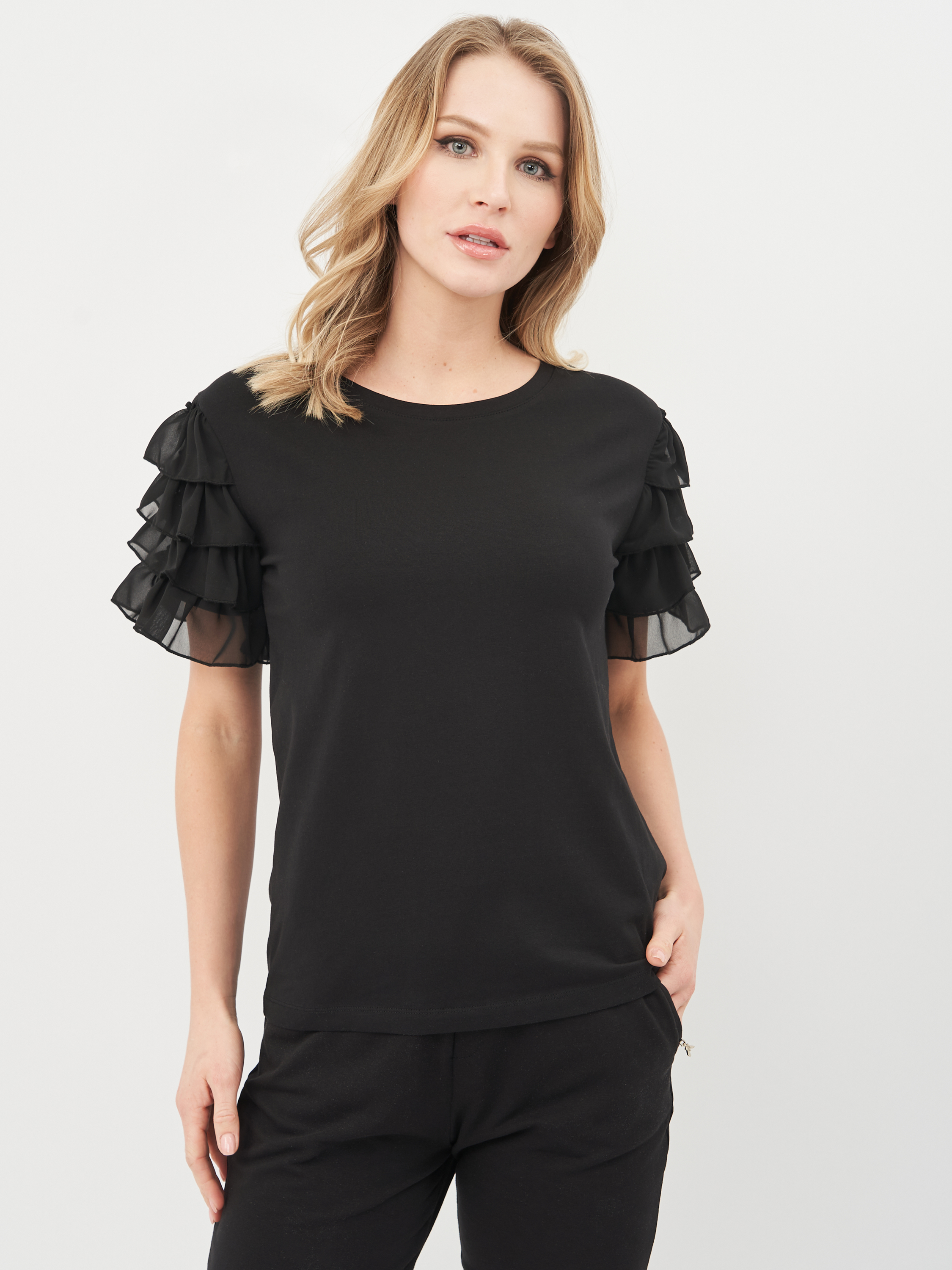 

Блузка Patrizia Pepe 10539.1 3 () Черная, Блузка Patrizia Pepe 10539.1 3 (XL) Черная