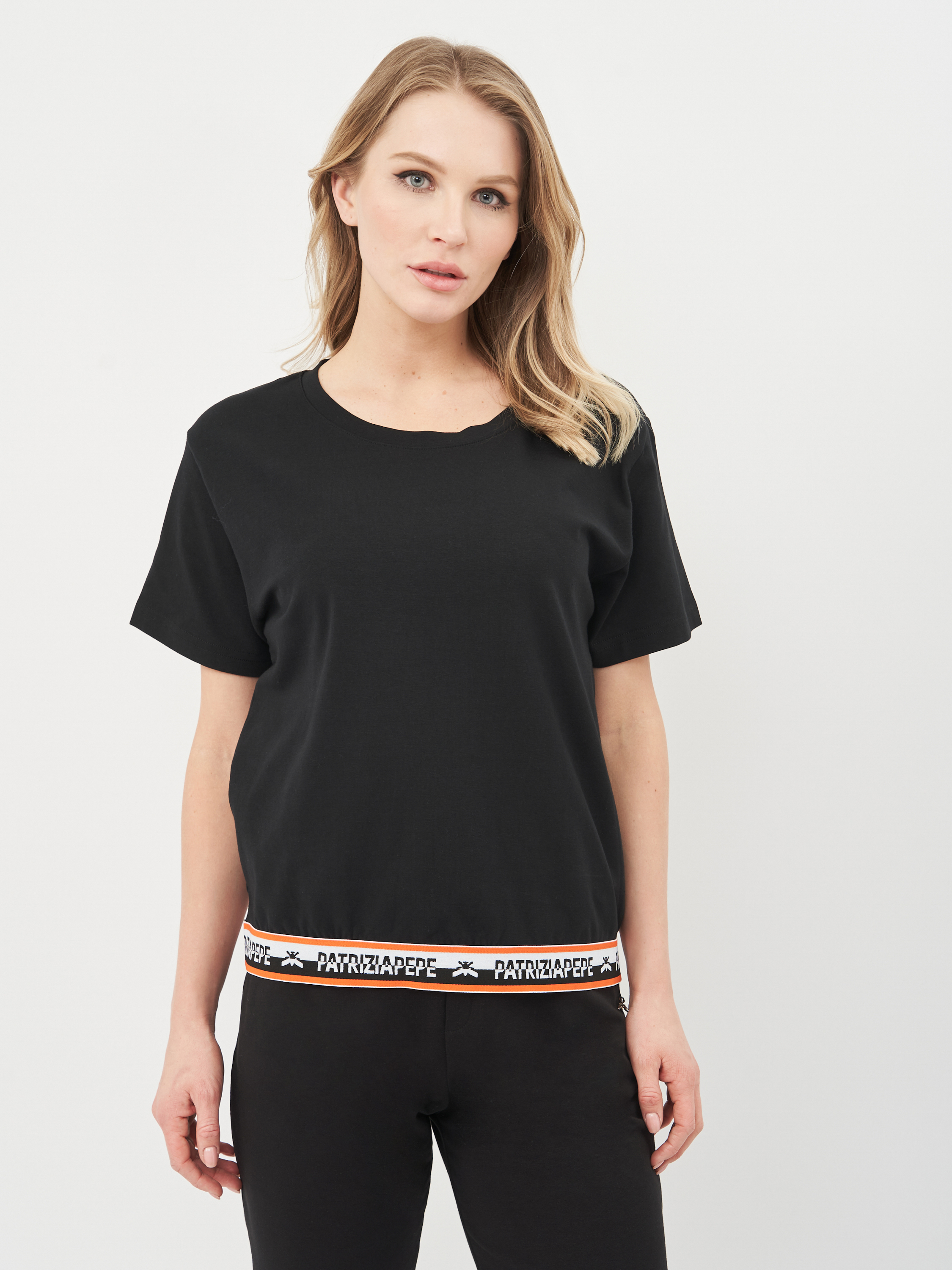 

Футболка Patrizia Pepe 10540.1 0 () Черная, Футболка Patrizia Pepe 10540.1 0 (S) Черная