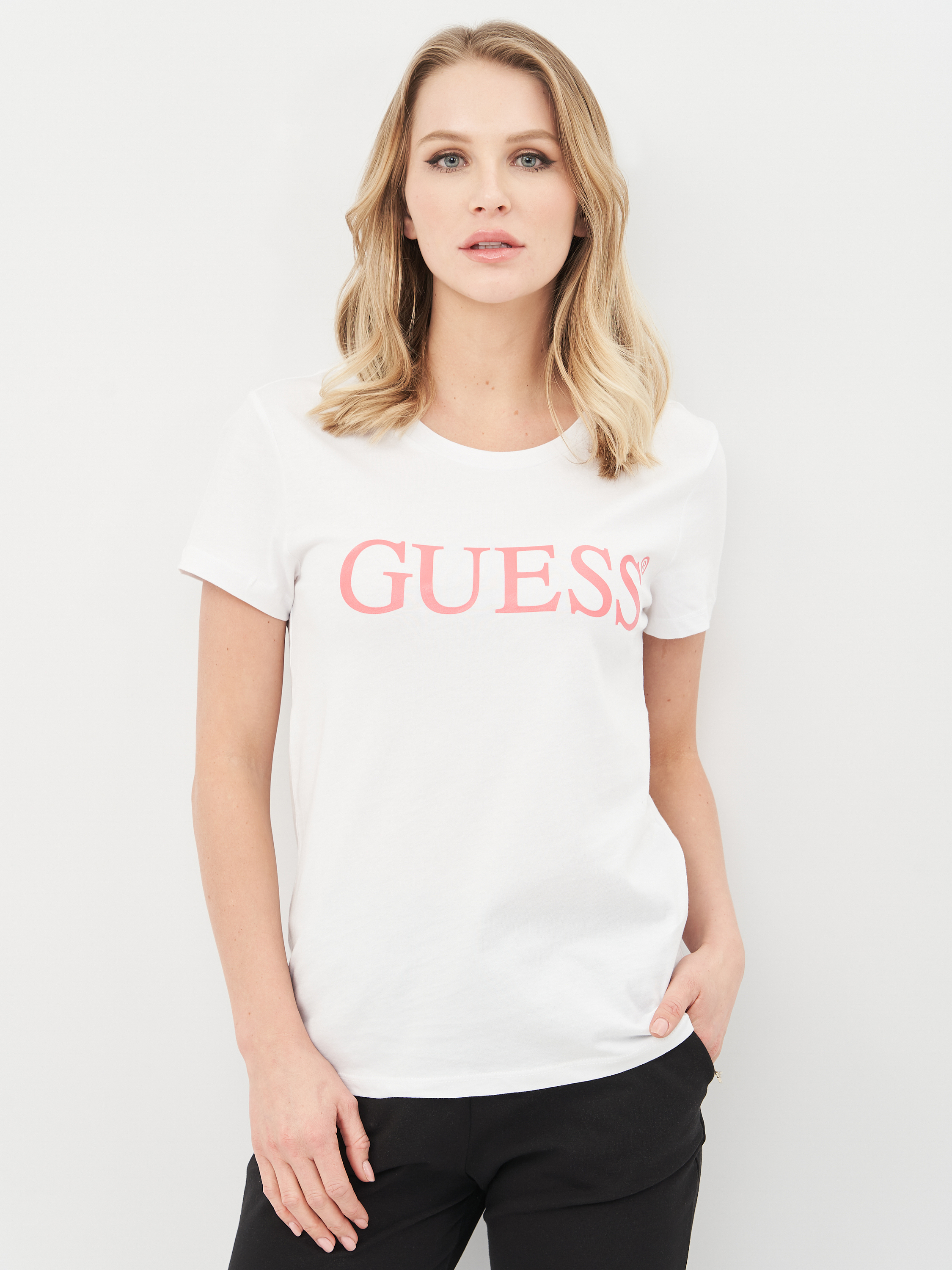 

Футболка Guess 10553.2  (46) Белая, Футболка Guess 10553.2 L (46) Белая