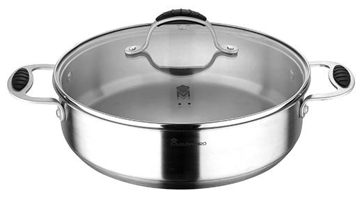 

Сотейник индукционный с крышкой 4.5 л Bergner DP84105