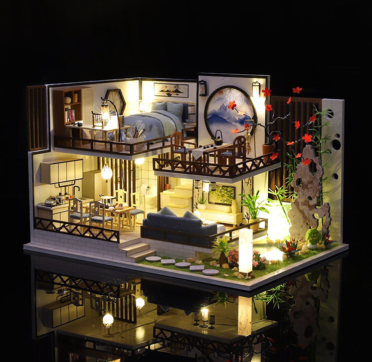 

Румбокс 3D-конструктор DIY House дом самостоятельной сборки Great House M029 (30147)