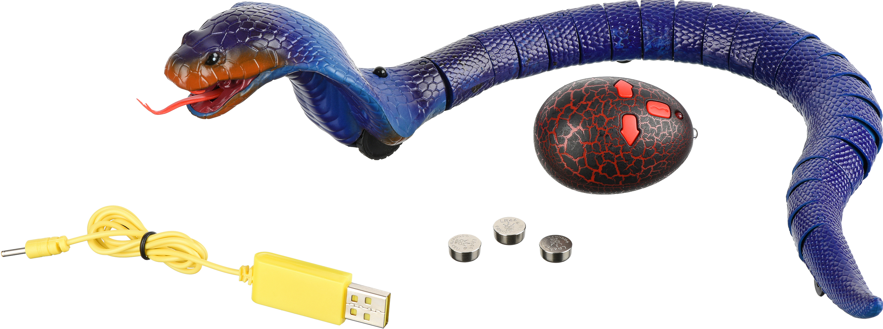 

Робот Same Toy Настоящая Кобра на радиоуправлении Синяя (8808B-BUT)