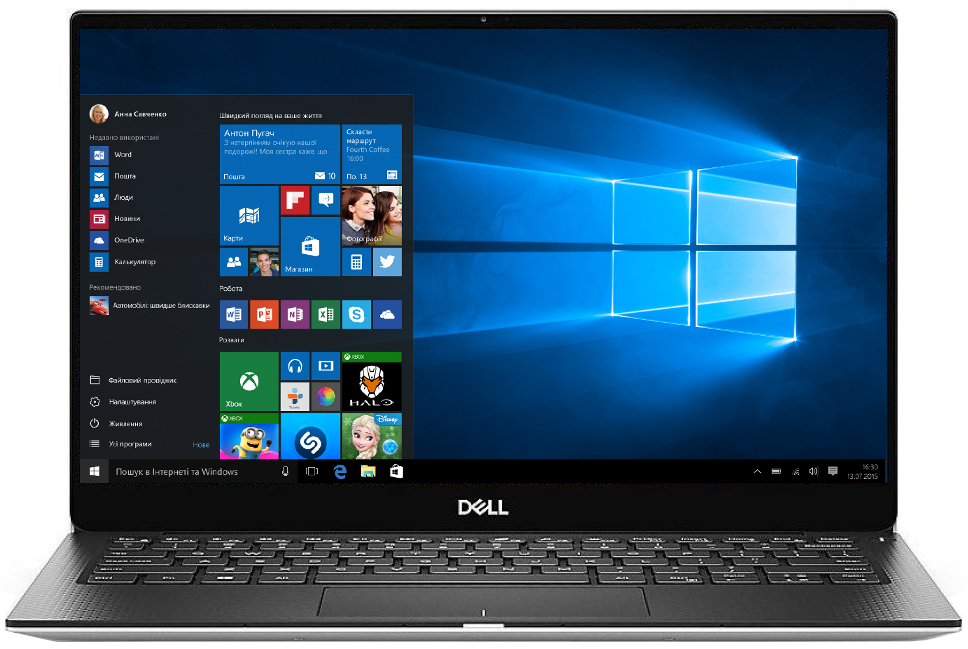 

Ноутбук Dell XPS 13 7390 (210-ASUT_i716512W) Platinum Silver