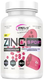 

Витамины Genius Nutrition Zinc Citrate Sport 60 таблеток (7359203937853)