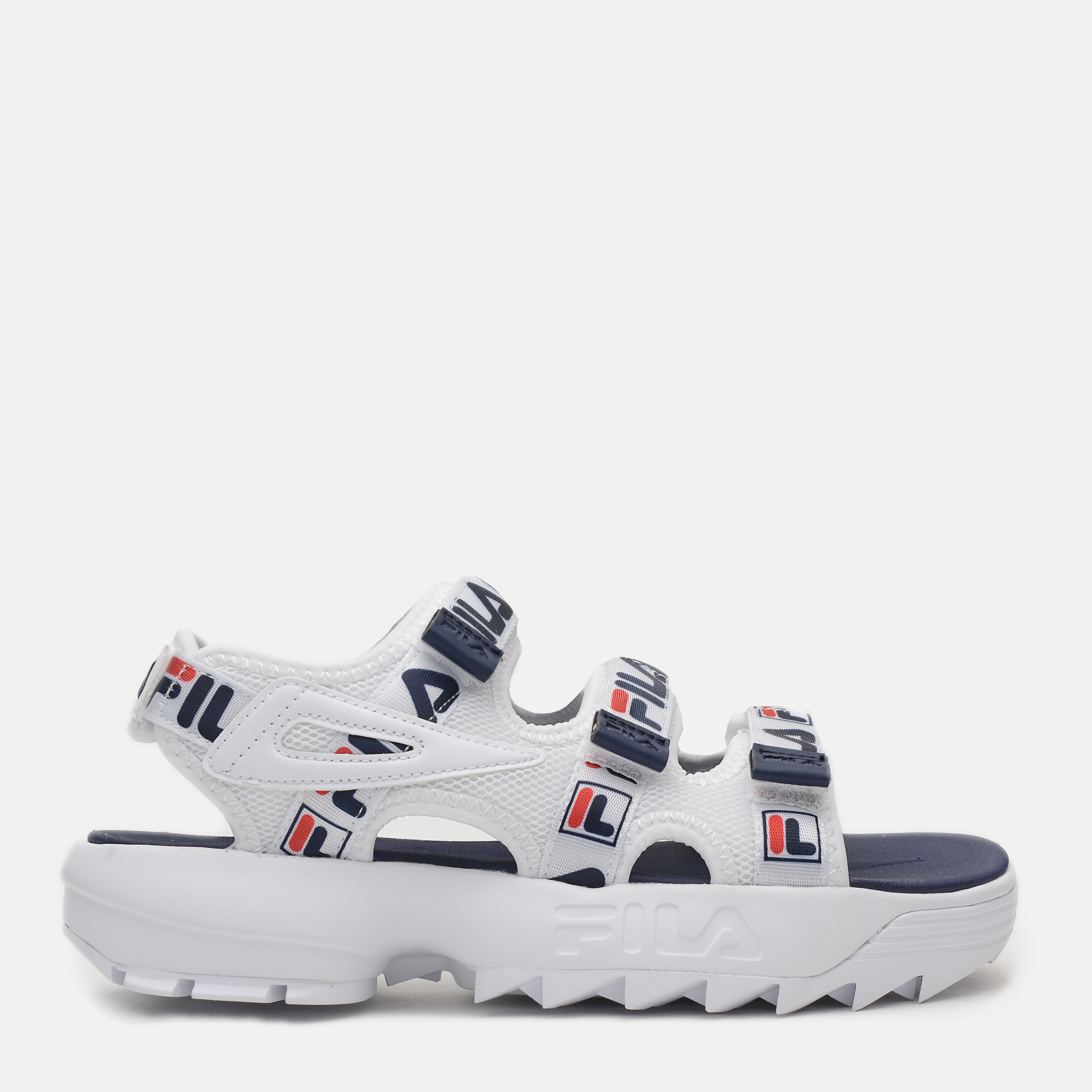 

Сандалии Fila Disruptor Sandal W 5SM00034-125 42 (10) 27 см Белые