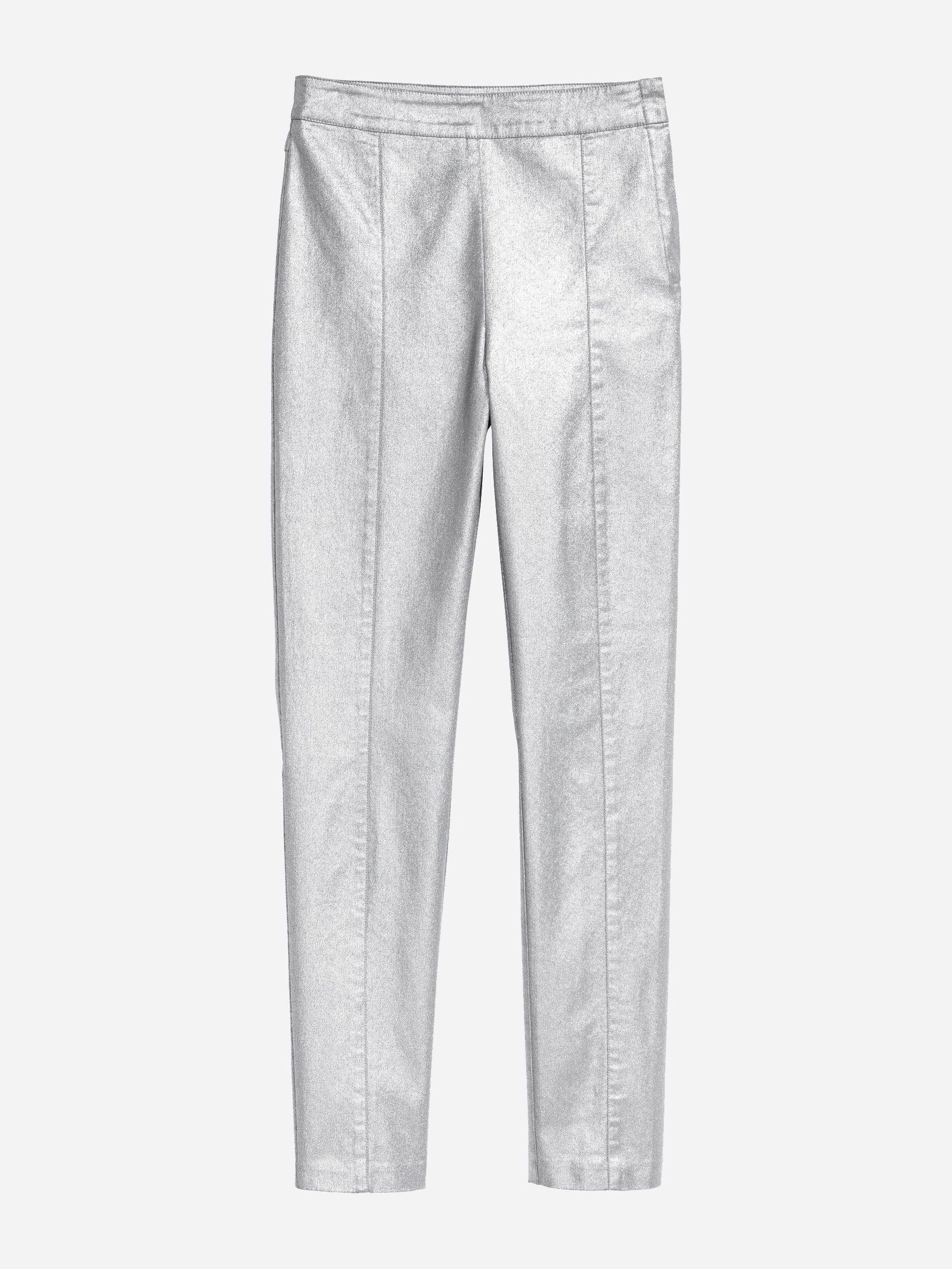 

Леггинсы H&M 5486596-ACXA 38 Серебристые