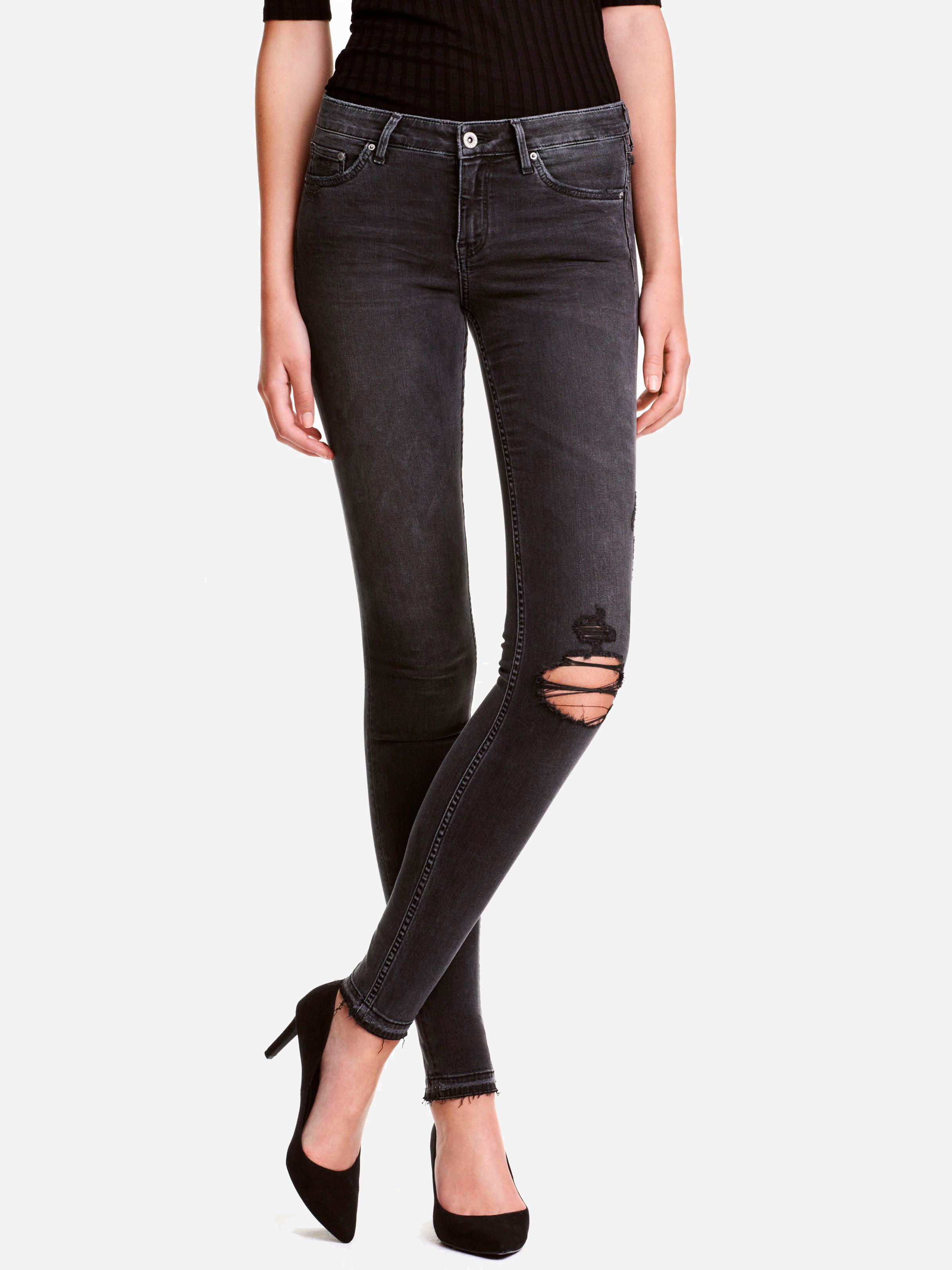 

Джинсы H&M 4246644-AAAD 28/32 Черные