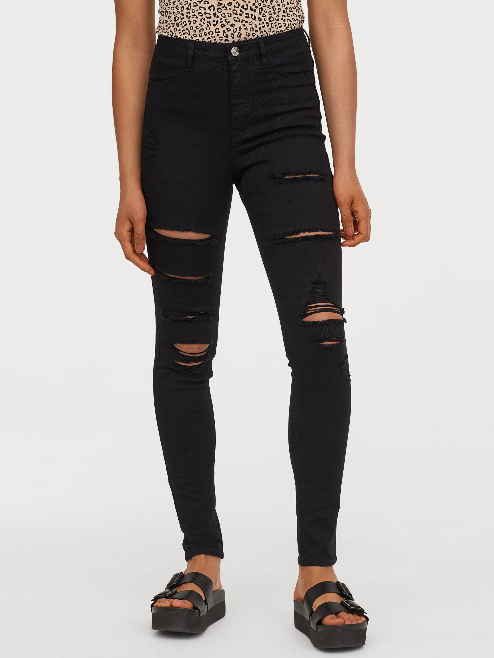 

Джинсы H&M 6213810-AAAD 38 Черные