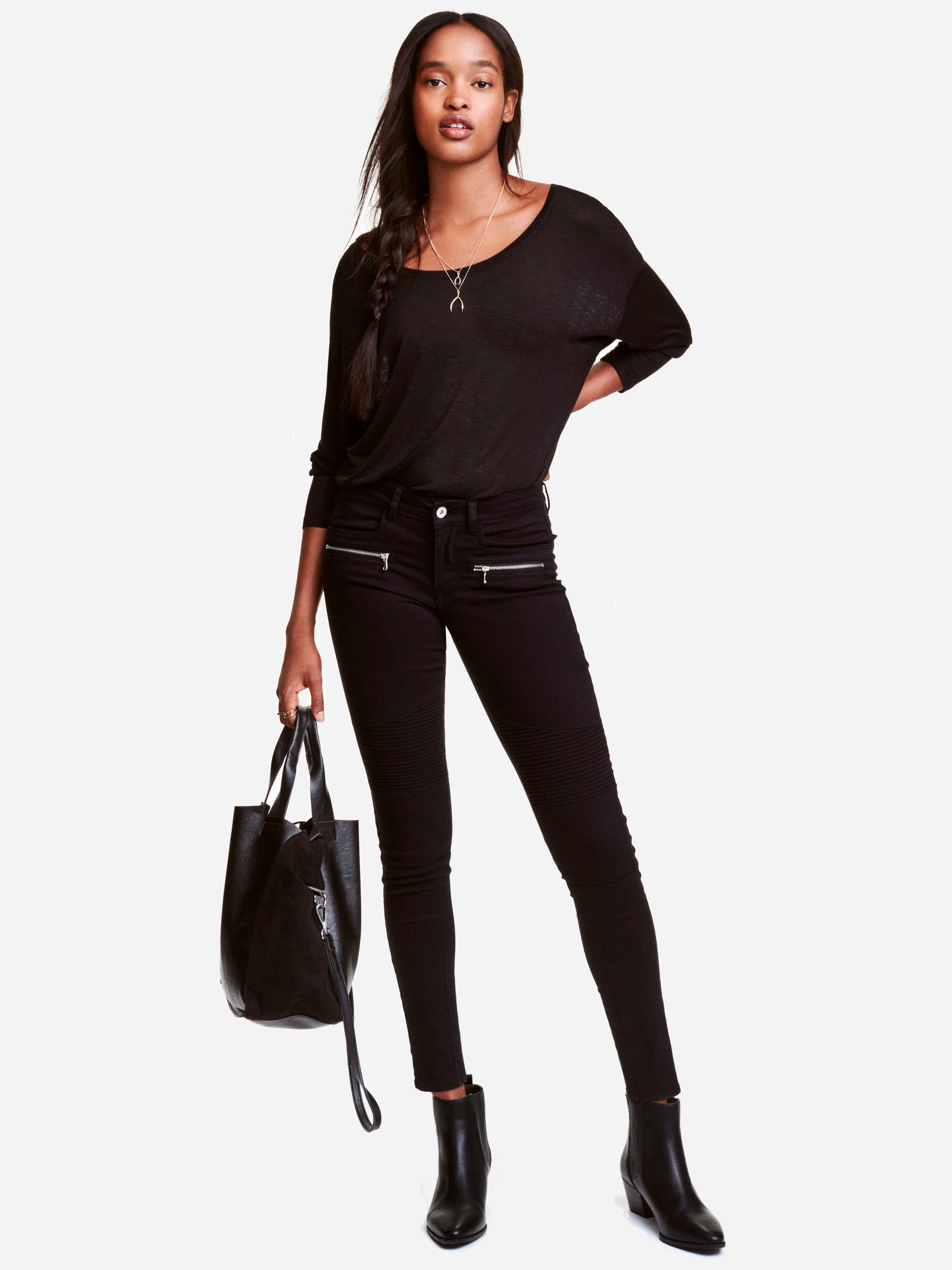 

Джинсы H&M 3186484-AAAD 32 Черные