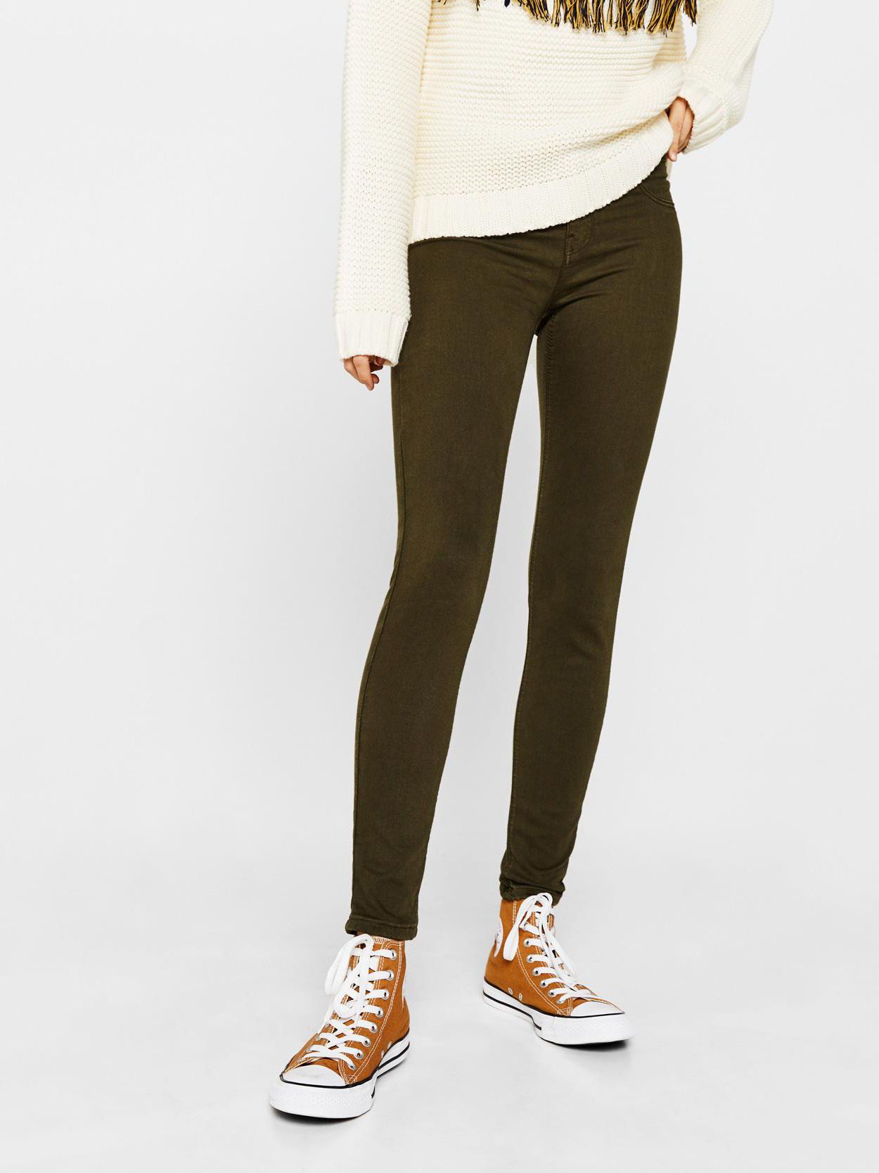 

Джинсы Bershka 5246/019/507-ACYC 40 Хаки