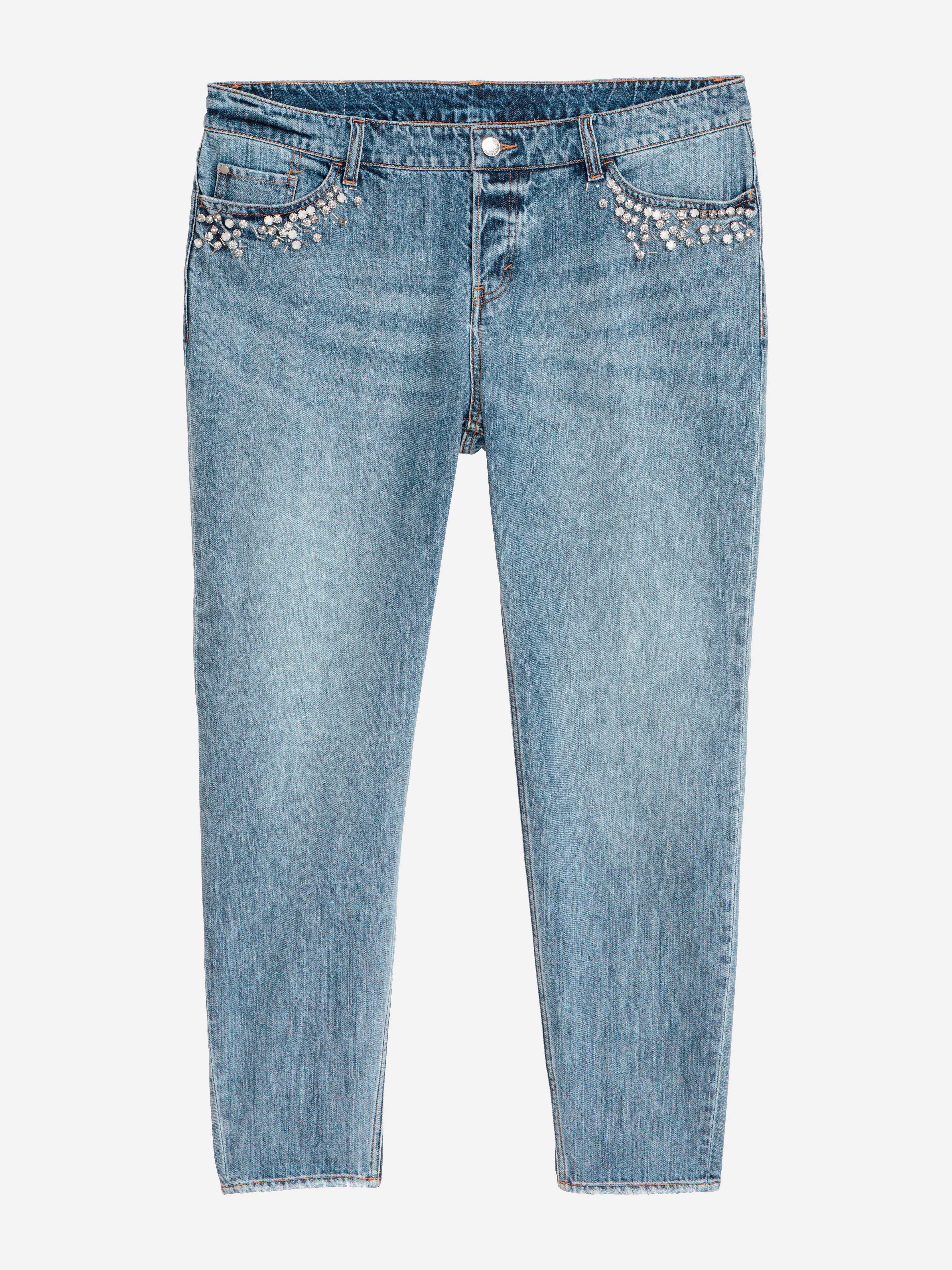 

Джинсы H&M 5818256-ACWX 50 Светло-синие