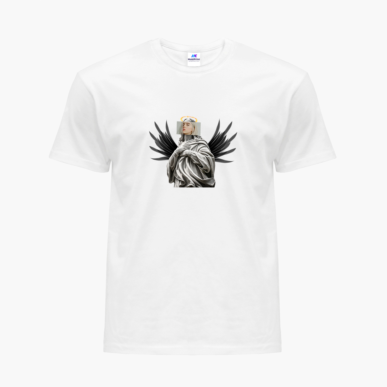 

Футболка женская Билли Айлиш (Billie Eilish) - Ренессанс (8976-1205) XL Хлопок Белый