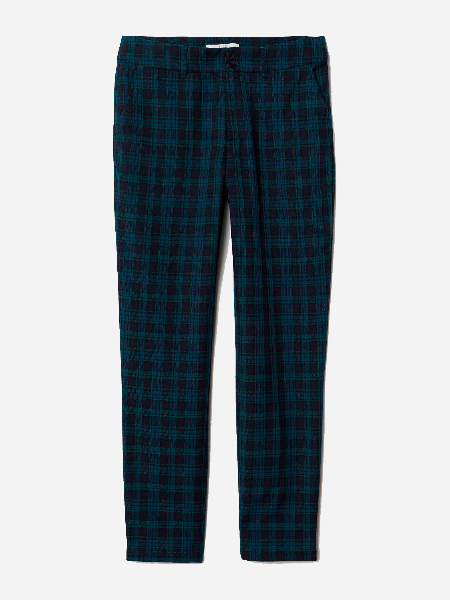 

Брюки H&M 6589788-AAIM 36 Синие с зеленым
