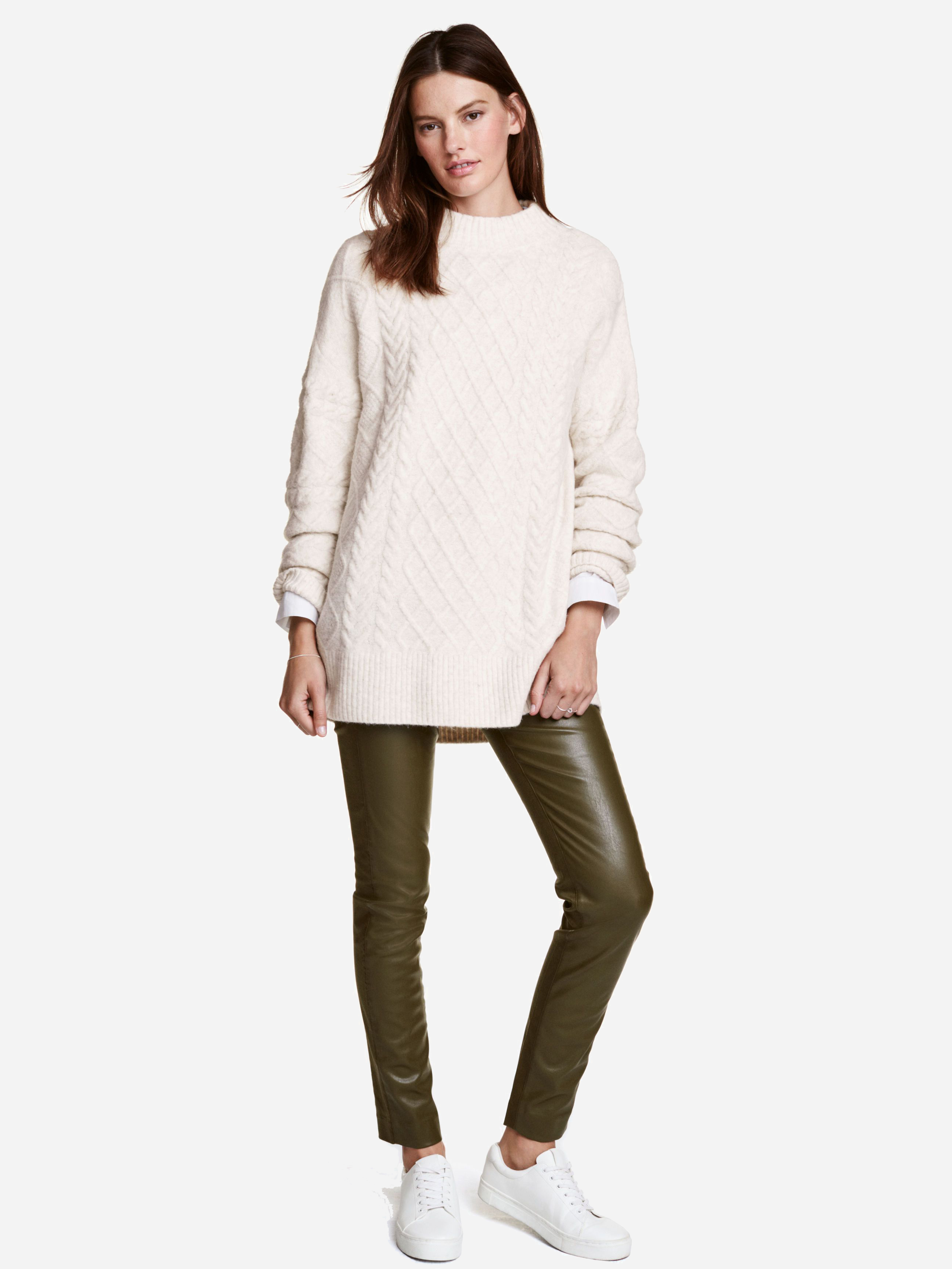 

Леггинсы H&M 4040124-ABTE 42 Болотные