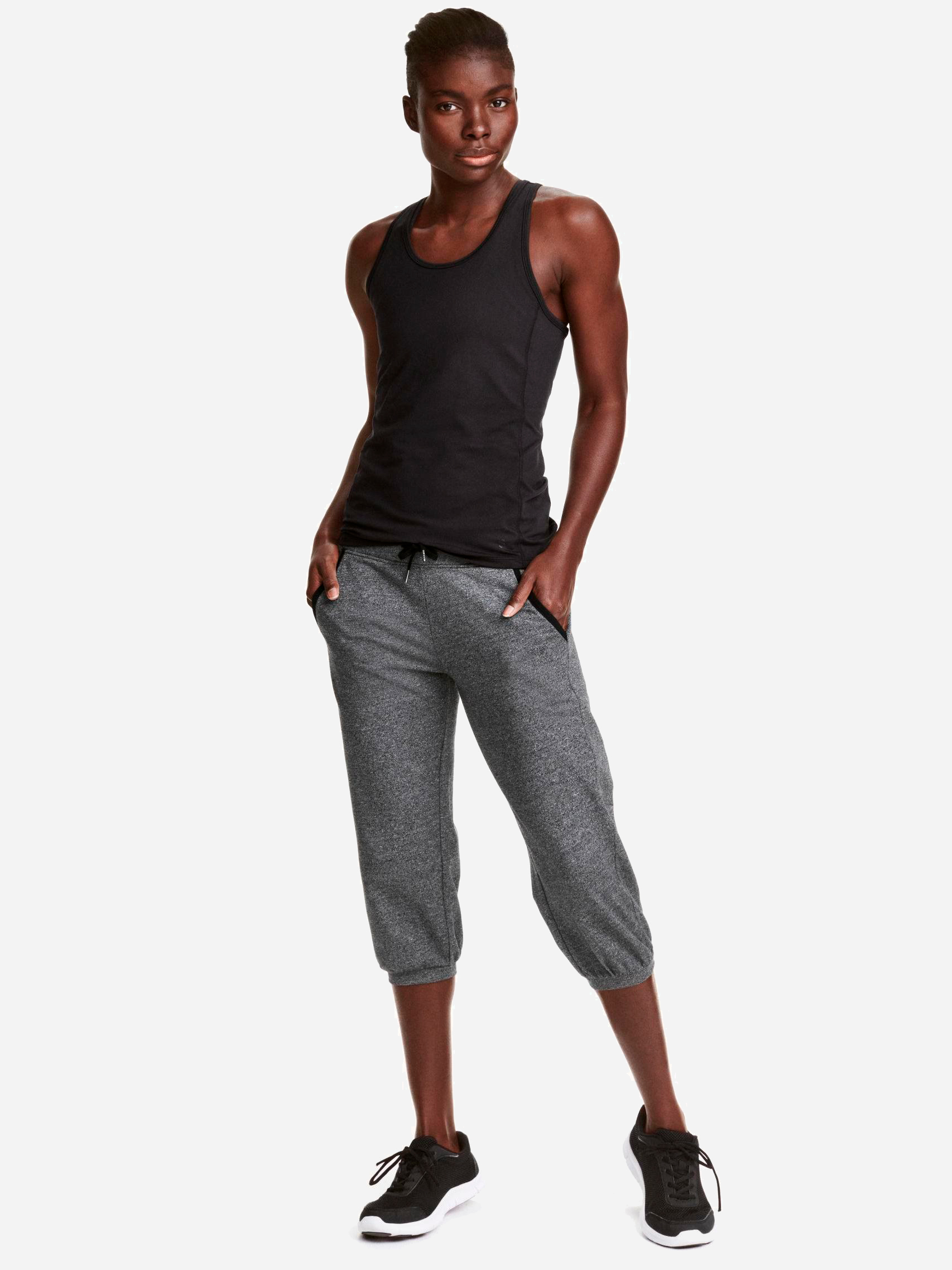 

Бриджи H&M 3830014-AATN L Серые