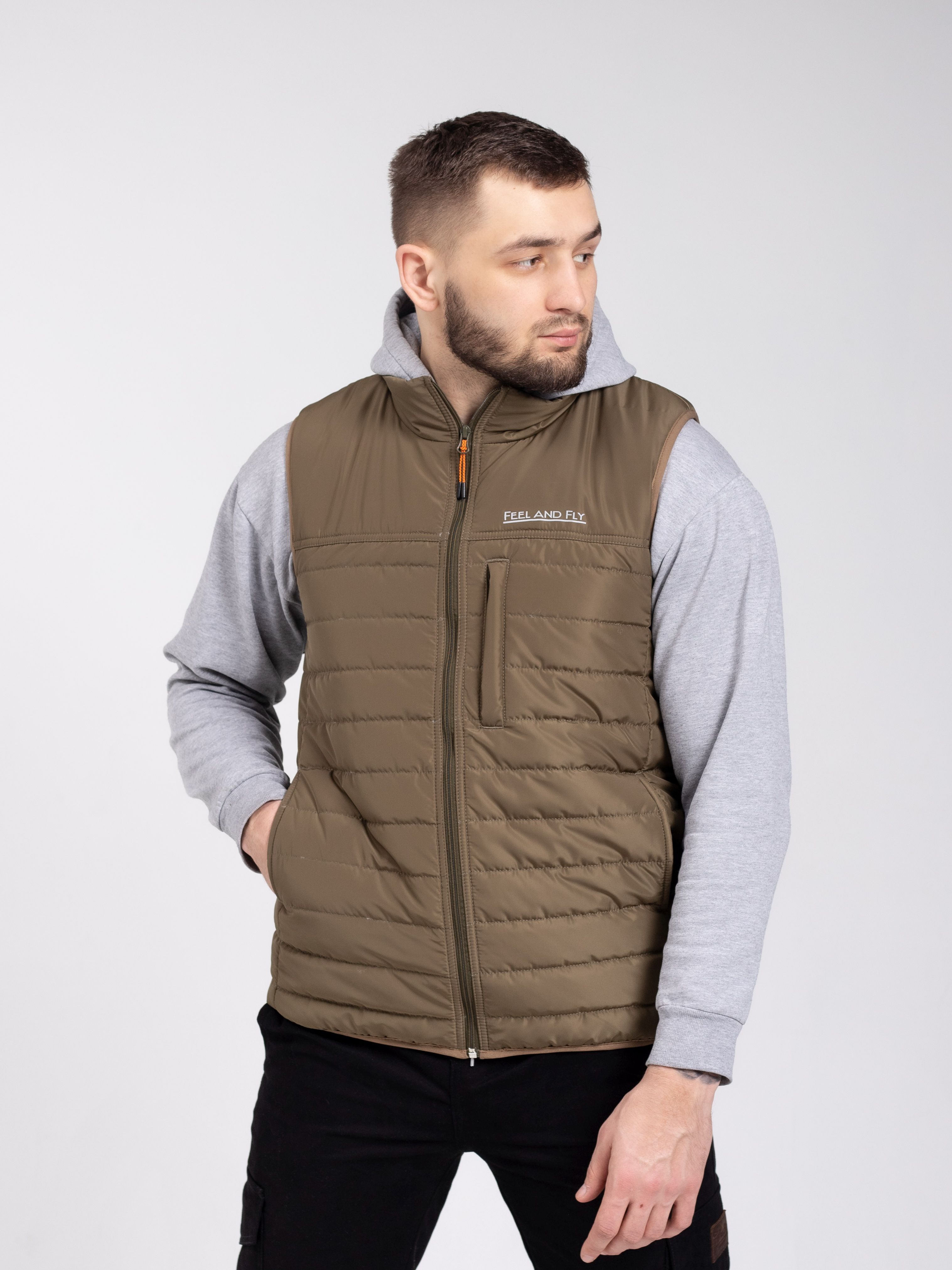 

Жилет Feel and fly Ben Olive 5011009  Оливковый, Жилет Feel and fly Ben Olive 5011009 XS Оливковый
